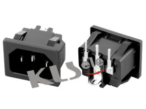 C14 AC power socket PCB Type