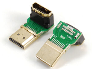 HDMI A male to,HDMI A female,adaptor,90˚ angle type