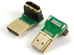 HDMI A male to HDMI A female adaptor,270˚ angle type