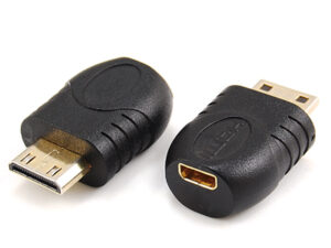 HDMI mini male to HDMI micro female adaptor