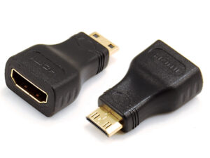 HDMI A female to HDMI mini male adaptor