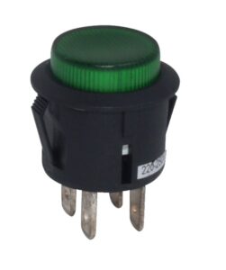 Bold green light 220v Self lock,Opening diameter=20mm