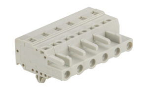 MCS 7.50mm female connector with spring-cage clamp