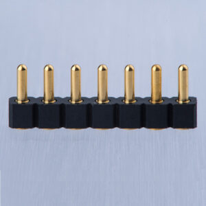 7 pin pogo pin connector plain base type