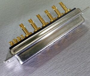 13W6 High current D-SUB Solder Female & Male