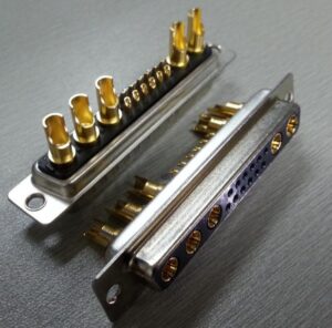 17W5 High current D-SUB Solder Female & Male