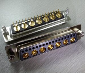 24W7 High current D-SUB PCB Female & Male