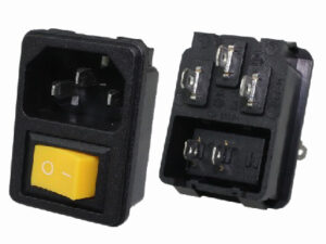 C14 AC power socket+Switch