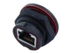 IP67 RJ45 Jack connector Quick Lock