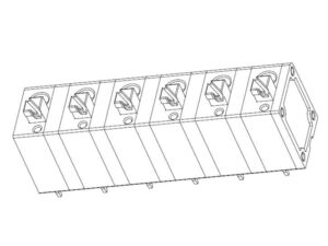 7.50mm Spring Clamp Terminal Block