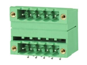 5.00mm & 5.08mm Female Pluggable terminal block Right Angle With Fixed hole