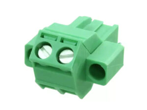 45DEG 5.00mm &5.08mm Male Pluggable terminal block With Fixed hole