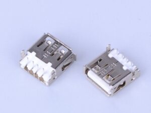 MID MOUNT 2.0mm A Female Dip 90 USB Connector