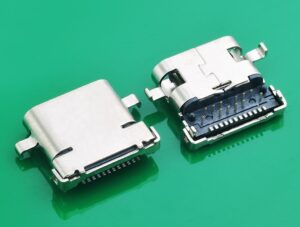 24P DIP+SMD Mid mount L=8.65mm USB 3.1 type C connector female socket