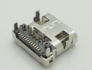 24P DIP+SMD L=8.65mm USB 3.1 type C connector female socket