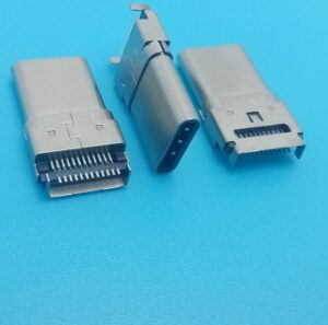 24P SMD L=15.5mm USB 3.1 type C connector male plug