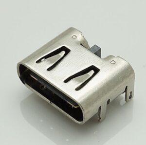 6P SMD USB 3.1 type C connector female socket