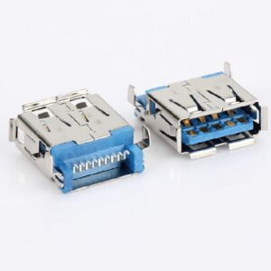 SMD Mid mount H3.5mm A Female 9P USB 3.0 Connectors