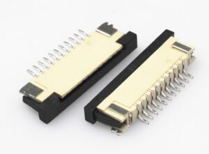 1.25mm SMD lower/upper contacts with ZIF H2.5mm FFC FPC Connector