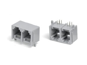 RJ12-6P6C 1x2 Jack