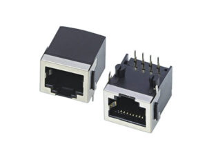 RJ45-8P8C Jack with Half Shell