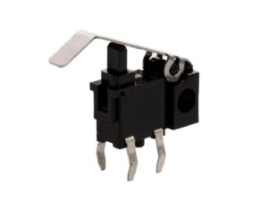 6.4x3.0x5.0mm Detector Switch,H8.5mm SPST-NO DIP with lever