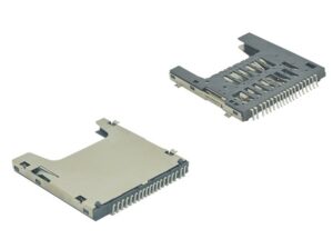 SD 4.0 card connector push push,H3.0mm,Reverse