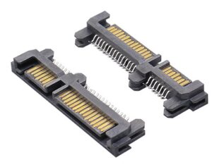 SATA 7+15P Male Connector,Board EDGE SMD