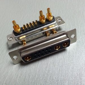 13W3 D-SUB Coaxial Connectors (RF) Female & Male Solder Type