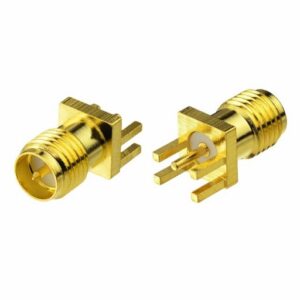 RF Connector SMA PCB End Launch Jack 50 Ohm (Jack, Female & Male) L13.3mm Amphenol RF 132322