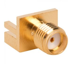 RF Connector SMA PCB End Launch Jack 50 Ohm (Jack, Female) L14.3mm Amphenol RF 132432