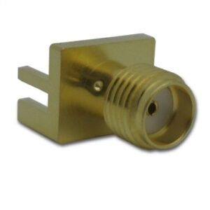 RF Connector SMA PCB End Launch Jack 50 Ohm (Jack, Female) L14.3mm Amphenol RF 132357-11