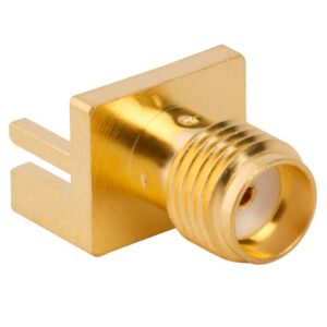 RF Connector SMA PCB End Launch Jack 50 Ohm (Jack, Female) L14.3mm Amphenol RF 132414