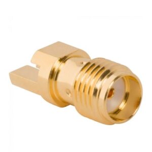 RF Connector SMA PCB End Launch Jk 50 Ohm High Freq (Jack, Female) Amphenol 901-10511-3