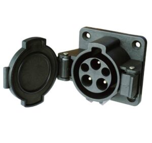 SAE standard AC pile end charging socket