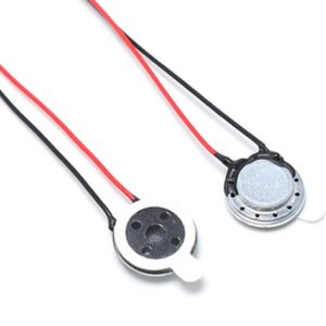 Φ10mm mylar speakers with cable 8Ω 0.5W or 1W,Internal magnetism