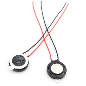 Φ13mm mylar speakers with cable 8Ω 0.5W or 1W,Internal magnetism